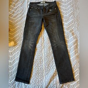 Madewell Slim Boyjean dark denim jeans - size 24